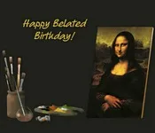 happy, belated, birthday, დაგვიანებით, გილოცავთ, დაბაhappy belated birthday 2 - დაგვიანებით დაბადების დღის მისალოცი ლამაზი ფლეში.დების, დღეს