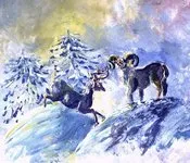 შიო მღვიმელი - ზამთარს
